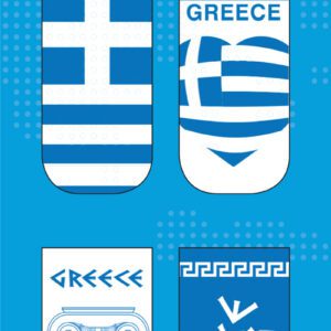 ΜΑΓΝΗΤΙΚΟΣ  ΣΕΛΙΔΟΔΕΙΚΤΗΣ - ΕΛΛΗΝΙΚΗ ΣΗΜΑΙΑ