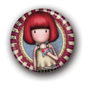 Santoro Συλλεκτικό Μαγνητάκι 28 - Illustrated Girl