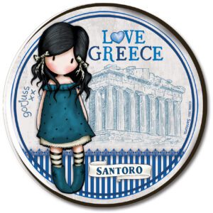 Μαγνητάκι 3D-Santoro-Greece 3