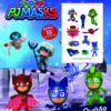 PJ MASKS ΧΡΩΜΟΣΕΛΙΔΕΣ + 50 ΑΥΤΟΚΟΛΛΗΤΑ - ΑΤΡΟΜΗΤΗ ΟΜΑΔΑ