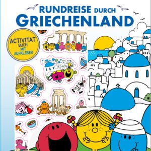 Μικροί Κύριοι - Περιπλάνηση στην Ελλάδα - Βιβλίο Δραστηριοτήτων με Αυτοκόλλητα (γερμανικά)