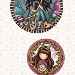 Κονκάρδες Santoro Gorjuss Wonderland 1