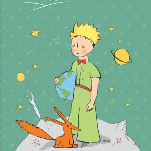 Τετράδιο Ριγέ Β5 - Ο Μικρός Πρίγκιπας 1