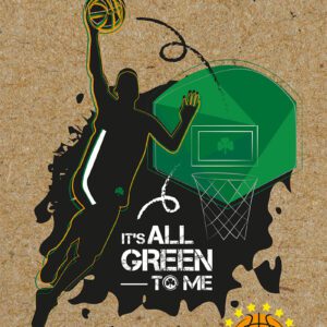 Τετράδιο Ριγέ Β5 - ΠΑΟ Μπάσκετ 1