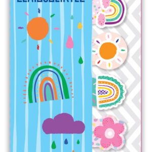 Αυτοκόλλητοι Σελιδοδείκτες - Ουράνιο Τόξο