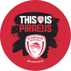Στρογγυλός Μαγνήτης - Ολυμπιακός Μπάσκετ 3